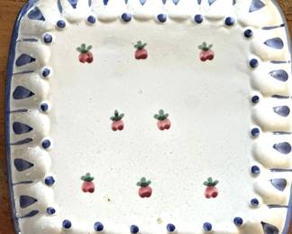 Hand painted Ceramic Wall Hanging from Italy