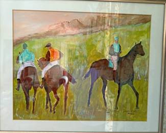 Degas Study Artwork Print