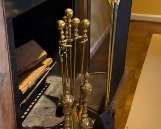 The Yellow Room - filled with paintings, fireplace items, and unique china and glassware.