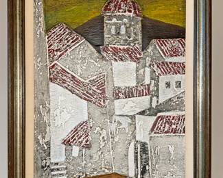 Mixed Media Piece by Ecuadorian Artist Anibal Villacis