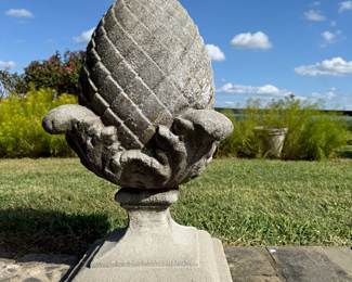 Concrete Statue - Pineapple - 4
