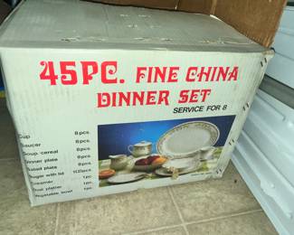 NEW CHINA SET IN BOX