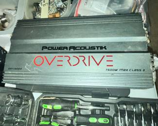 POWER ACOUSTIK OVERDRIVE 7500W AMPLIFIER