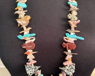 Native American Fetish Necklace