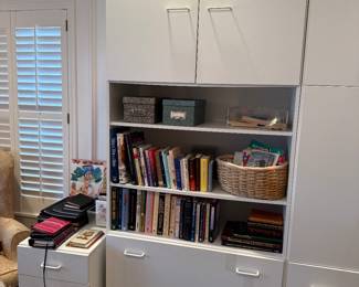 Cabinet, Books, office supplies