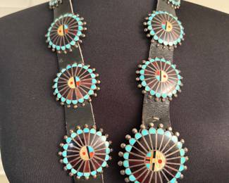 Native American Zuni Belt