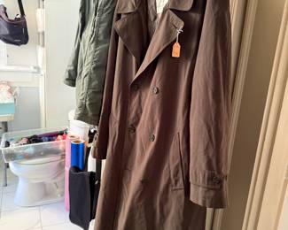 Bill Glass trench coat 