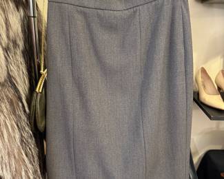 Vintage Chanel Gray Skirt