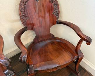 Antique Mahogany wood Rocker