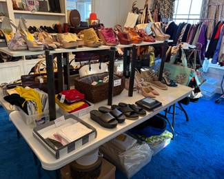 Designer Shoes, Bandanas, Socks, Hankies, Dustbags, etc.