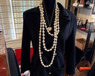 Chanel Cashmere Blazer, Designer Jewelry