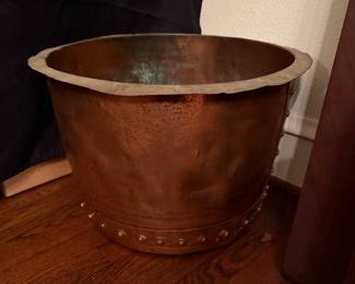 Large Copper Pot