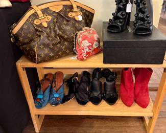 LV Bag, Designer shoes