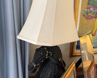 Horse Purse Lamp