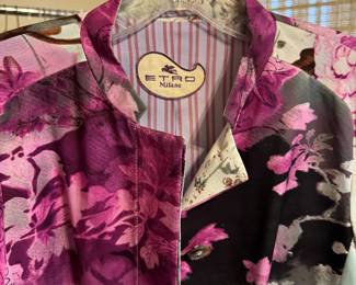 Etro Floral Full Length Jacket