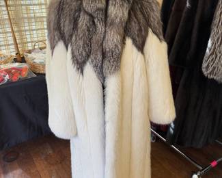 Full Length Fox Coat