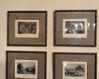 Thomas Allom Handcolored Steel Engraving