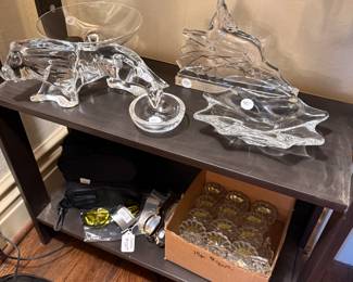 Lalique, Baccarat, Steuben