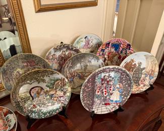 Alice and Wonderland Plates