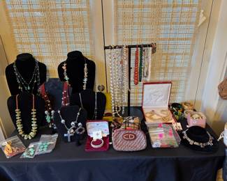 Native American Necklaces, Costume Jewelry, etc.