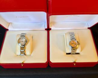 Cartier Pasha and Balloon De Cartier Watches