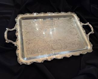 Silver Plated Tray
