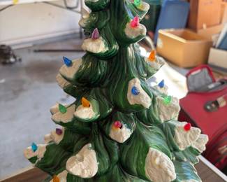 Ceramic Vintage Christmas Tree