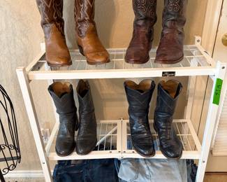 Vintage Cowboy Boots. Tony Lama, custom made and Justin