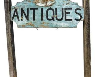 From front porch to garage this home is loaded with fab antiques.