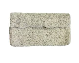 Wedding seed bead clutch vintage
