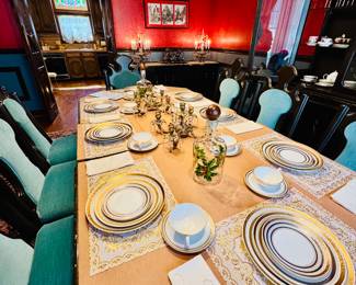 Setting our tablescape