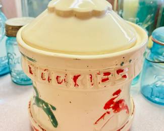 1940's " Carousel" cookie jar...