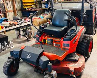 THIS ITEM (Kubota ZD 326S) will be on site but will be available for sale AT A LATER DATE. PLEASE ask for further information during the sale!