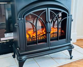 (2) Metal cabinet adjustable electric heaters...