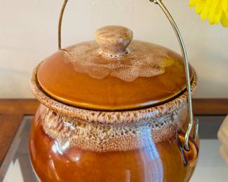 Vintage McCoy biscuit barrel...