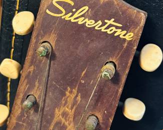 Vintage "Silvertone" guitar...