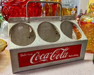 Aluminum Coca-Cola carrier...