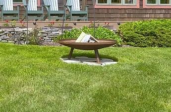 Solid steel Fire Pit- Hand Crafted