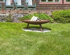 Solid steel Fire Pit- Hand Crafted