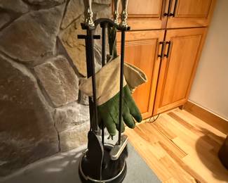 Fireplace tools.