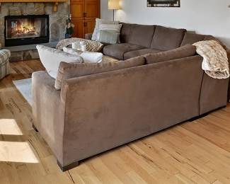 Brand new crate and barrel sofa original price $8000.