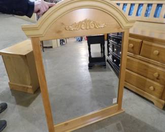 mirror on dresser