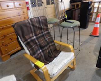 chair and bar stools