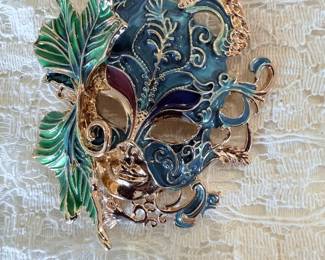 Mardi Gras brooch