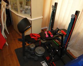 Weights and exercise Equipment