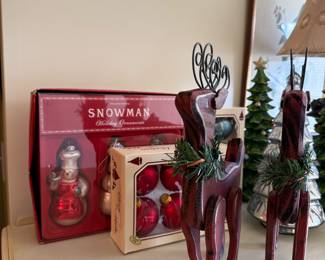 Christmas ornaments & decor, Hallmark, vintage & dept. store 