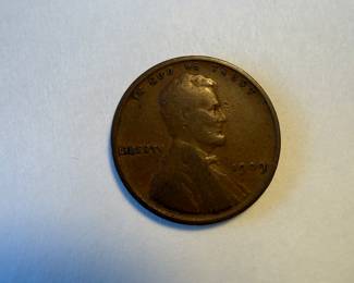 1909 Lincoln Penny V.D.B
