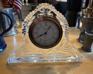 Waterford Crystal clock from Ireland 