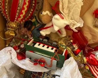 Christmas ornaments & decor, Hallmark, vintage & dept. store 