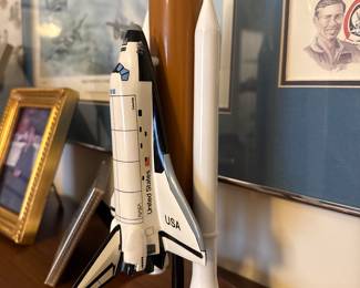 Model replica of Space Shuttle Columbia 